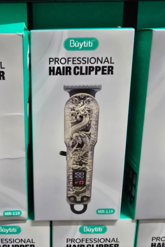 Rasuradora recargable con diseño de dragón MR-119