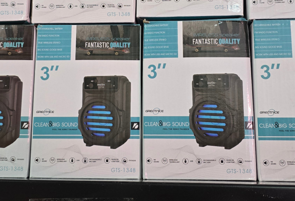 Bocina 3" bluetooth recargable GTS-1348