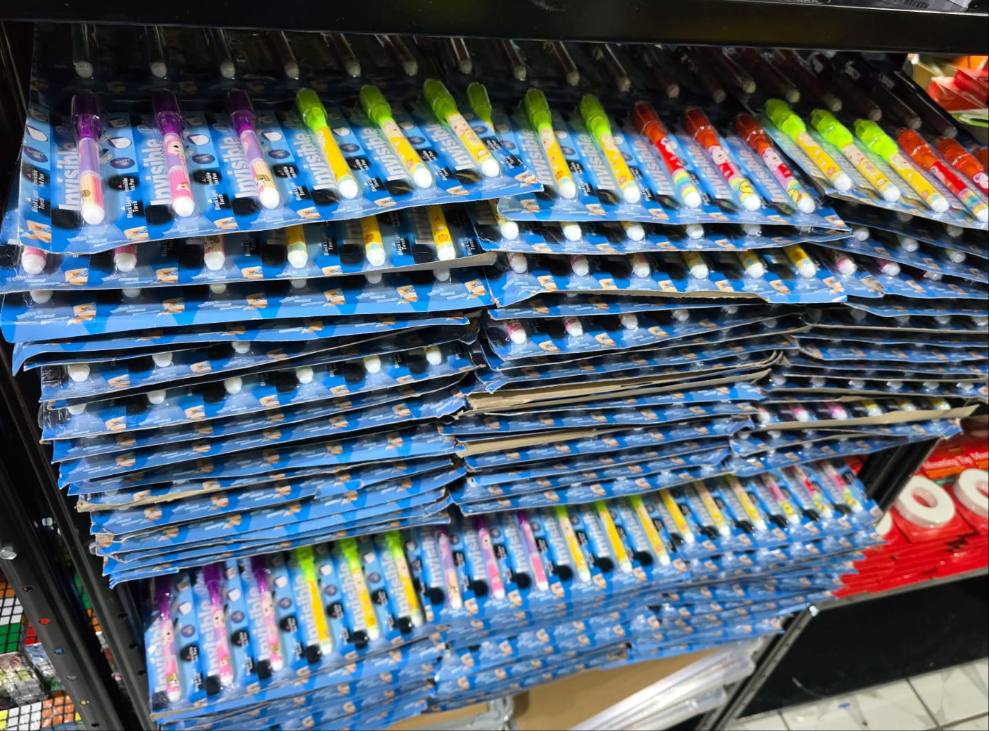 Pluma con tinta invisible blister con 12pz