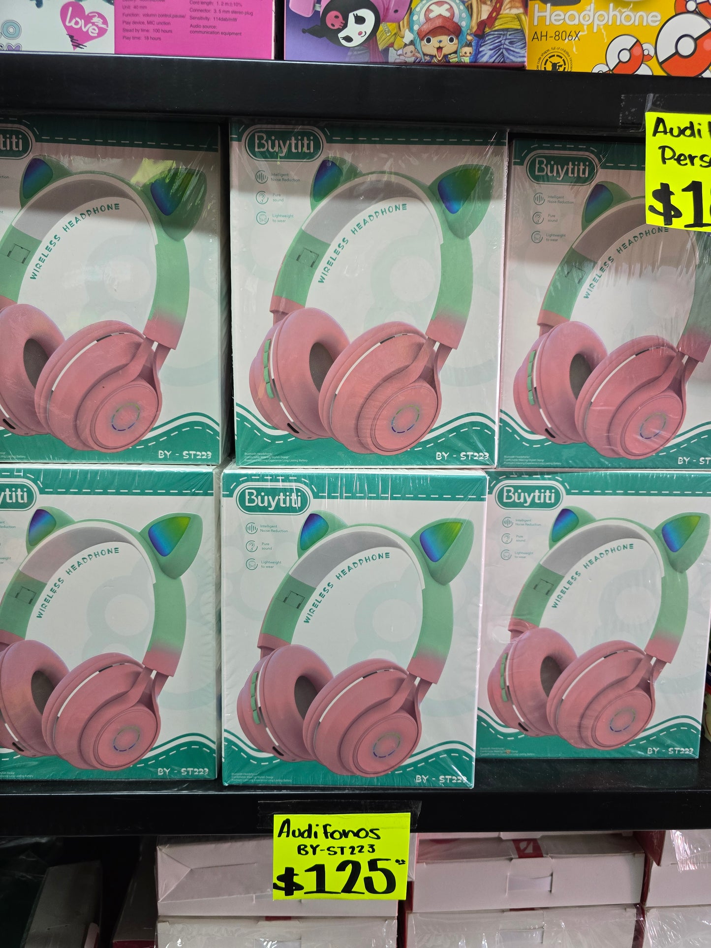 Headphones bluetooth recargables BY-ST223