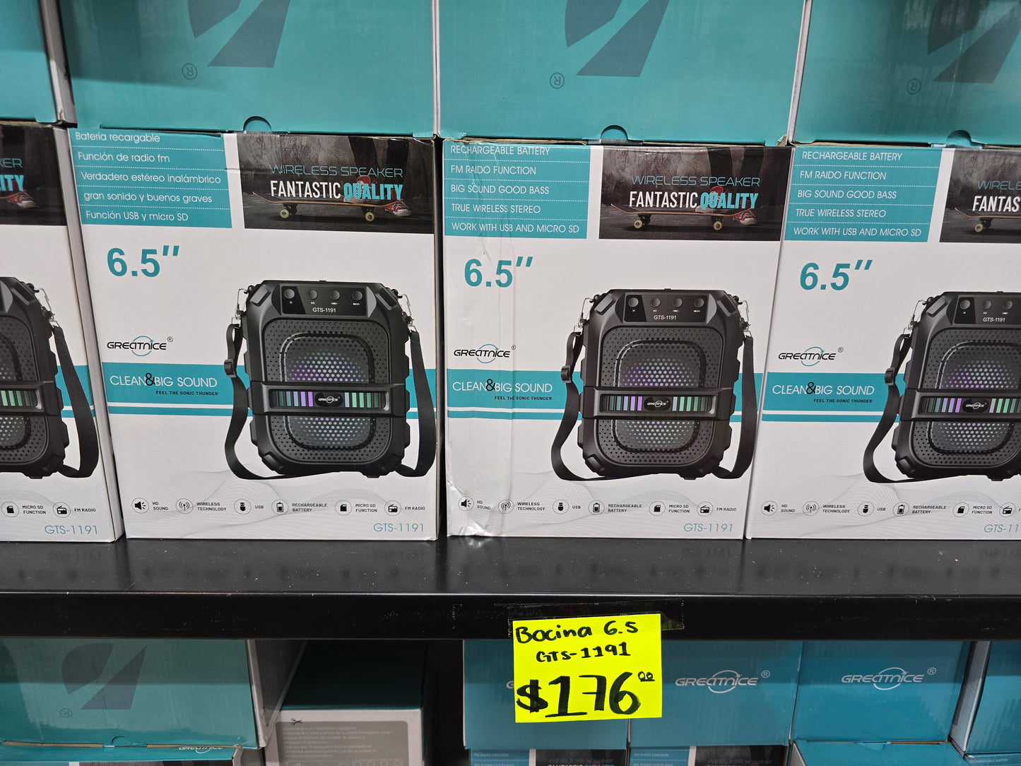 BOCINA 6.5" GTS-1191